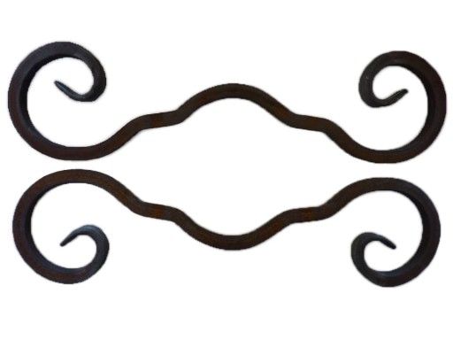 kované prvky španielska špirála 220mm