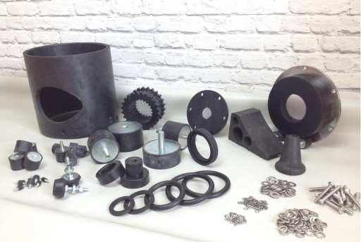 VIBROISOLATOR D 25x25 M6 nárazník gumový vankúš