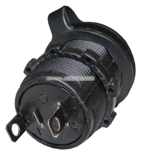 HERMETICKÁ ZÁSUVKA ZAPAĽOVAČA 12/24V 15-20A KAPAC