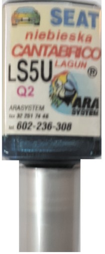 SEAT LS3V 8V JUPITER ČERVENÝ LAK ŠKRABINA DOTYK