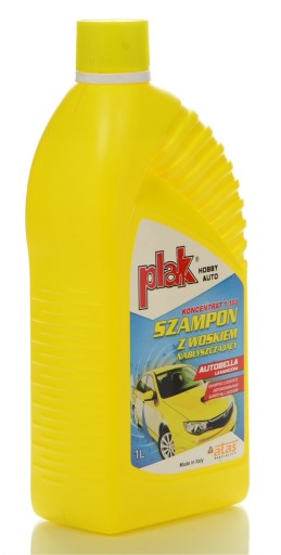 Šampón s lesklým voskom PLAK 1 L ATAS