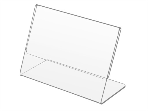 A5 STOJAN PRE CENU, POPIS, LETÁK - CENNÍK z PLEXI