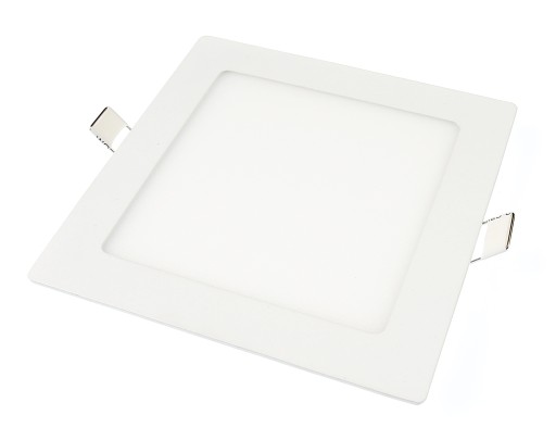ZAPOMÁVANÝ ŠTVORCOVÝ LED PANEL 12W NEUTRÁLNA BIELE STROPNÁ LAMPA 4500K