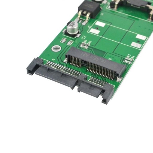 ADAPTÉR mSATA na SATA 22pinový mini PCIe 2.5 SSD DISK
