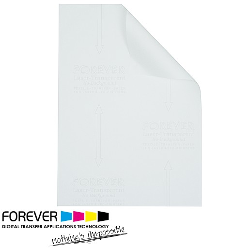 Forever Laser Transparentný termotransferový papier A4