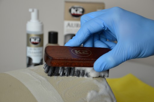 Kožená kefa K2 AURON BRUSH LEATHER BRUSH
