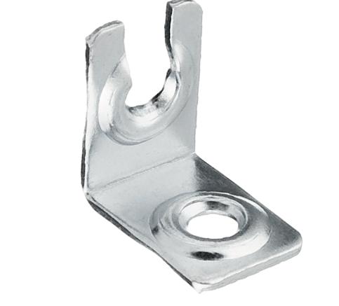 4x oceľový montážny uholník 25 X 25 mm