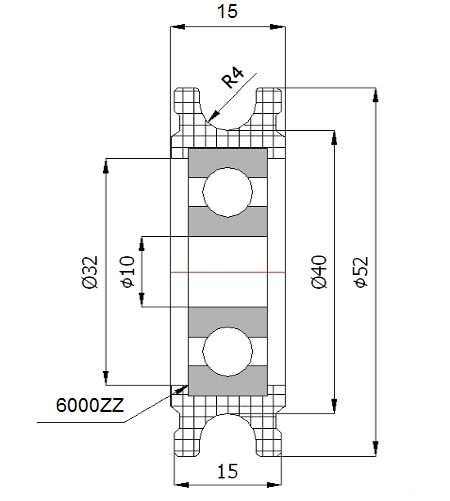 FI 52 LANOVÝ VALEC FI 8 VALCOV BLOKOV PLACHTY
