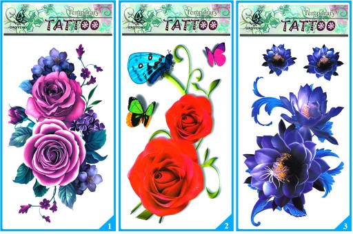 Nálepka na tetovanie DECALS Tattoos 83 vzorov