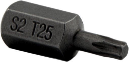 BIT TORX T25 x 30MM S2 10MM HEX.