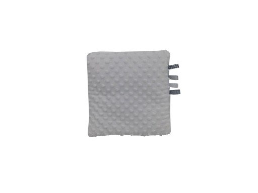 OLKA OBOJSTRANNÝ vankúšik do kočíka MINKY 30x30 biely