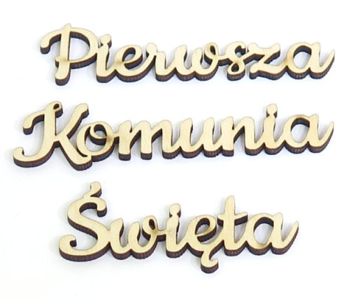DEKOR Nápis DEKORÁCIA Prvé sväté prijímanie RZ62