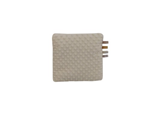 OBOJSTRANNÝ podsedák do kočíka MINKY 30x30 OLKA krém