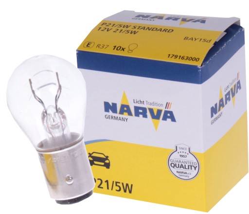 SIMSON S51 SR50 MZ ETZ JAWA CZ 350 175 ROMET NARVA žiarovka 12V 21/5W BAY15D