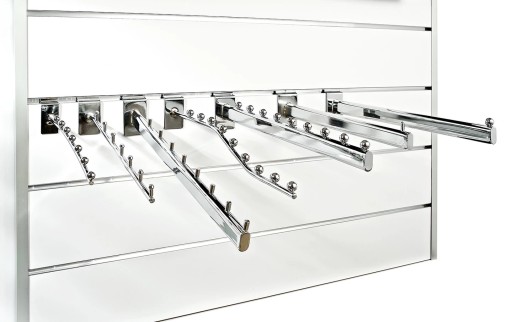 UHOLOVÝ VEŠIAK 12 LÚČEK 50cm NA LAŤOVÝ PANEL b1