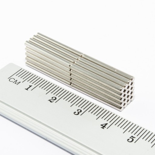 VALEC NEODYMOVÝ MAGNET 2x25 N38 SADA 15 KUSOV