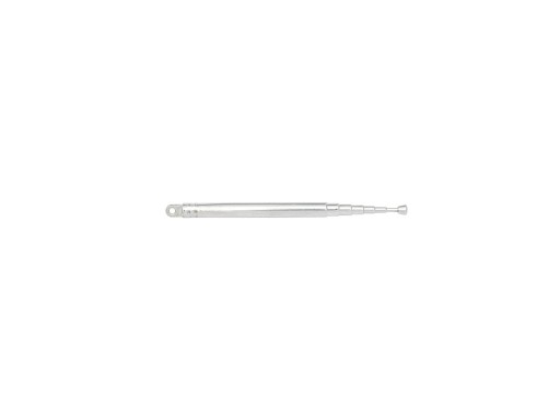 Teleskopická anténa TL7-87, dĺžka 8/35cm, priemer 6,6mm, 7-dielna