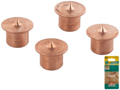 WOLFCRAFT Značky na upevnenie hmoždiniek 10mm 4 ks