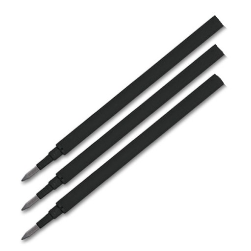 Stierateľná náplň pre Pilot Frixion 3 ks, čierna